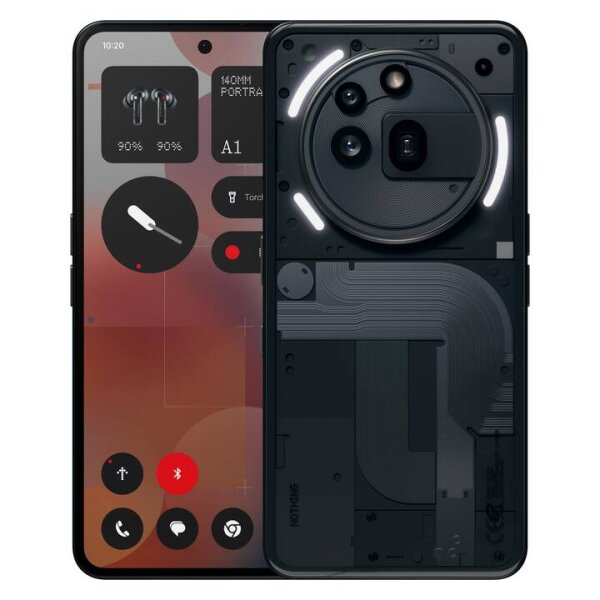 NOTHING Phone (3a) Pro 256 GB Schwarz Dual SIM